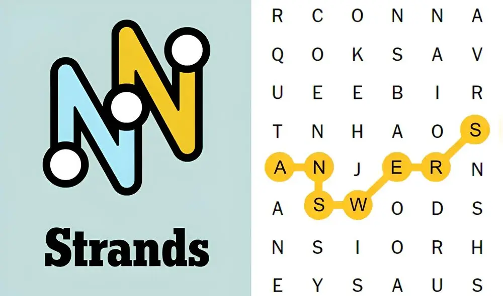 Strands desafía a sus jugadores a buscar palabras. Foto: The New York Times
