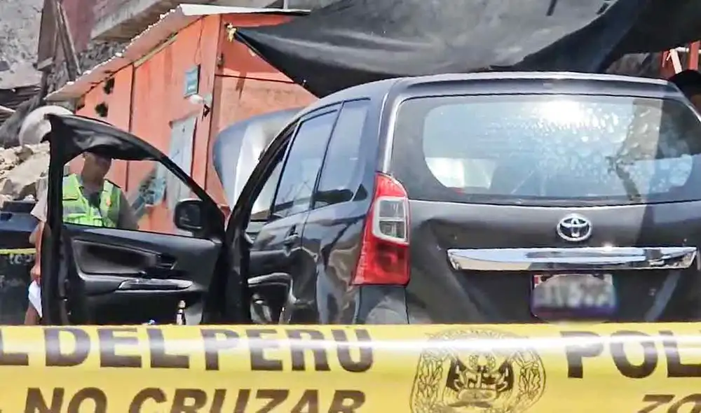 Disparan contra vehículo de colectivero en el Rímac. Foto: La República/Rosa Quincho