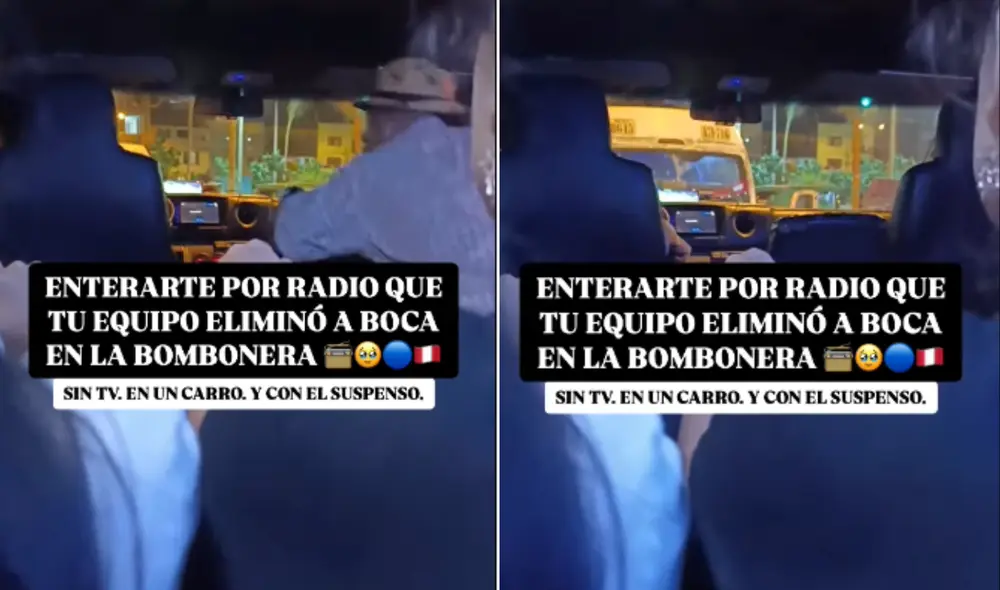 Hinchas de Alianza Lima celebran con euforia en sus autos tras la histórica clasificación ante Boca Juniors, haciendo vibrar las calles con cánticos, banderas y bocinazos. Foto: composición LR/Instagram