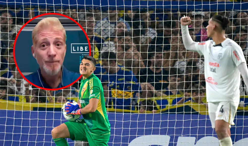 Alianza Lima eliminó por primera vez a Boca Juniors de la Copa Libertadores. Foto: composición LR/YouTube de Martín Liberman/AFP