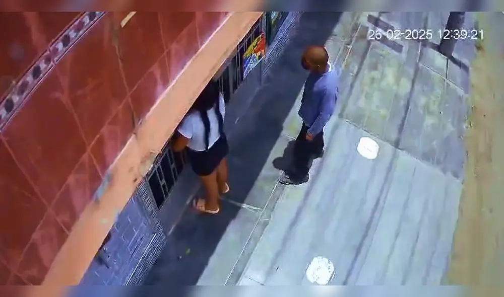 Las imágenes de videovigilancia serán clave para determinar los cargos contra el hombre. Foto: captura/difusión Las imágenes de videovigilancia serán clave para determinar los cargos contra el hombre. Foto: captura/difusión