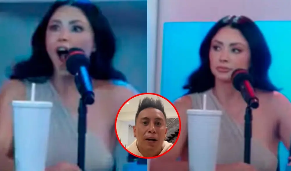 Pamela Franco y Christian Cueva llevan algunos meses de relación. Foto: Composición LR/Captura/YouTube