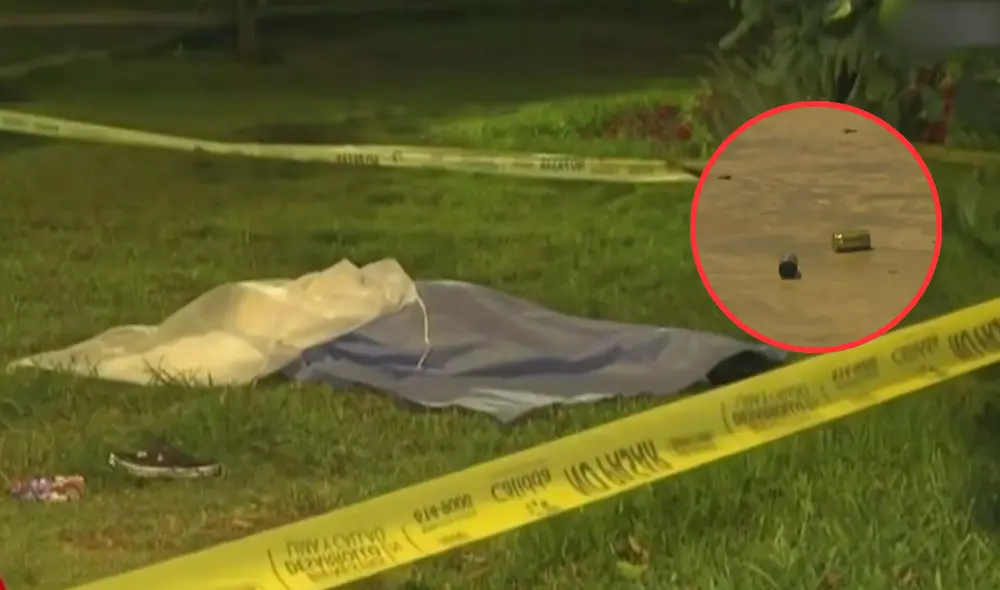 Hombre fue asesinado de 11 disparos en Surco. Foto: Composición LR.