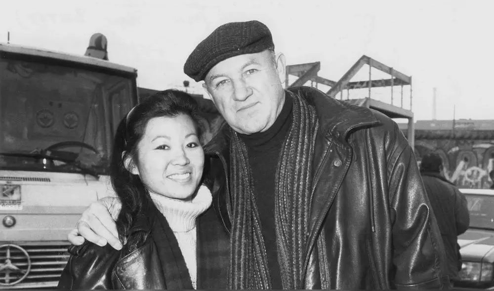Betsy Arakawa y Gene Hackman fueron hallados sin vida el 26 de febrero en casa del reconocido actor. Foto: difusión.