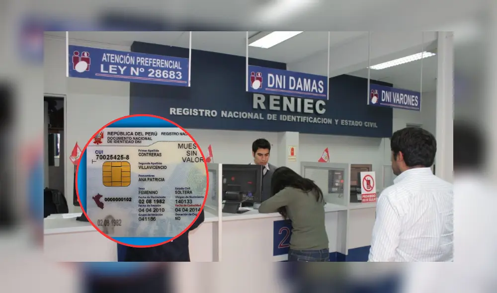 Un DNI con datos correctos asegura tu validez en el padrón electoral. Foto: composición LR/Andina/Mininter