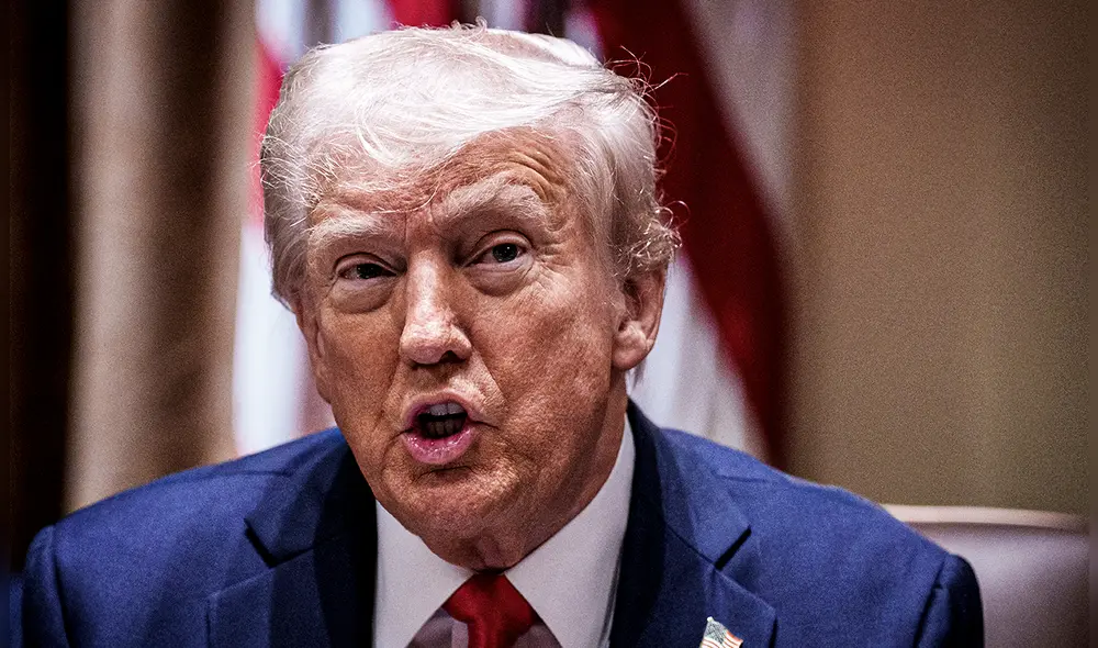 De acuerdo a Trump las medidas se aplicaran porque las drogas siguen llegando a Estados Unidos desde esos países. Foto: AFP.