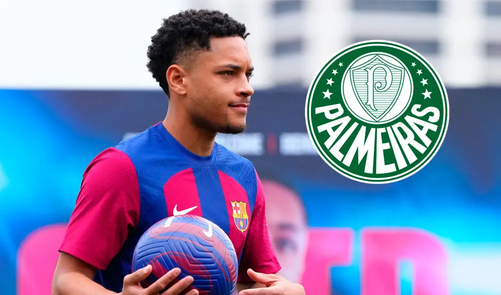 Vitor Roque llegó al FC Barcelona procedente de Athletico Paranaense por 30 millones de euros. Foto: AFP Vitor Roque llegó al FC Barcelona procedente de Athletico Paranaense por 30 millones de euros. Foto: AFP