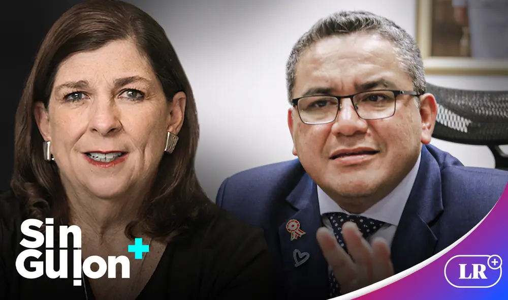 Rosa María Palacios comentó la revelación de La República sobre la remuneración que percibirá el vocero de Santiváñez | Composición: Jazmín Ceras / Foto: LR.
