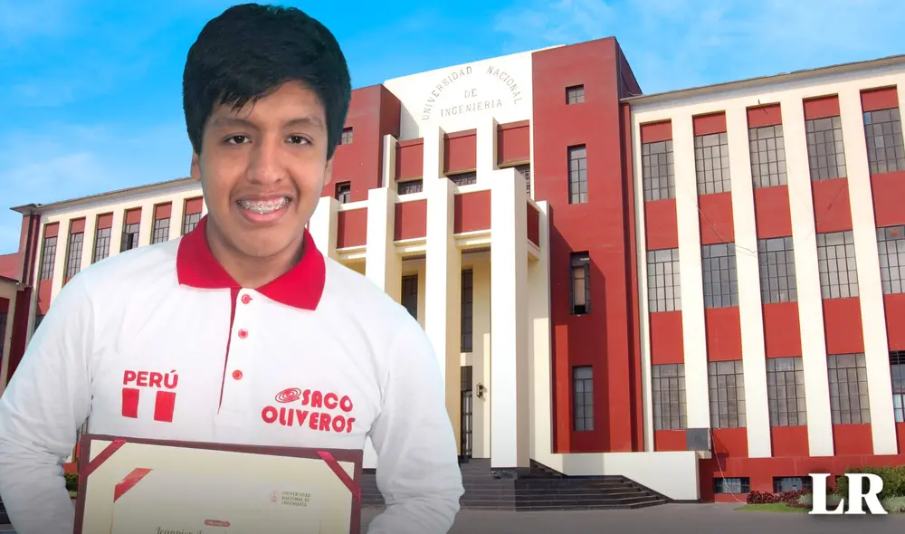 Un joven de 17 años, ingresó en el tercer puesto a la UNI y a cinco de las universidades más prestigiosas del Perú. Foto: composición LR