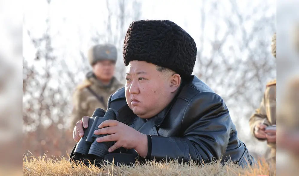 Corea del Norte lanza misil de crucero "estratégico" en demostración de fuerza nuclear. El líder norcoreano, Kim Jong-un, asistió al ensayo militar. Foto: Agencia Central de Noticias de Corea del Norte