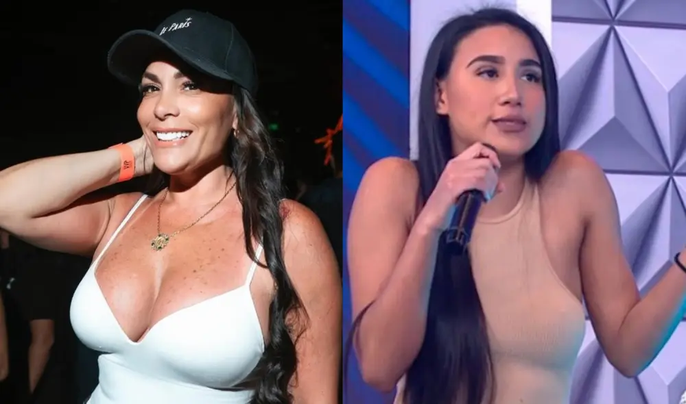 Samahara Lobatón respondió duramente a las críticas de Evelyn Vela por su relación con Bryan Torres. Foto: Composición LR/Difusión