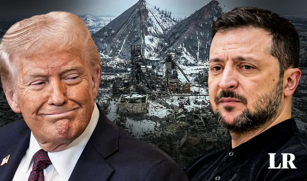 Trump busca conseguir minerales ucranianos que podrían beneficiar a la industria tecnológica y militar. Foto: composición LR / AFP / EFE Trump busca conseguir minerales ucranianos que podrían beneficiar a la industria tecnológica y militar. Foto: composición LR / AFP / EFE