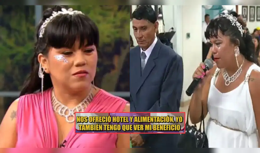 La 'Novia de Bagua' ha sorprendido al revelar las tarifas de sus presentaciones. Foto: Composición LR/ATV/TikTok/América