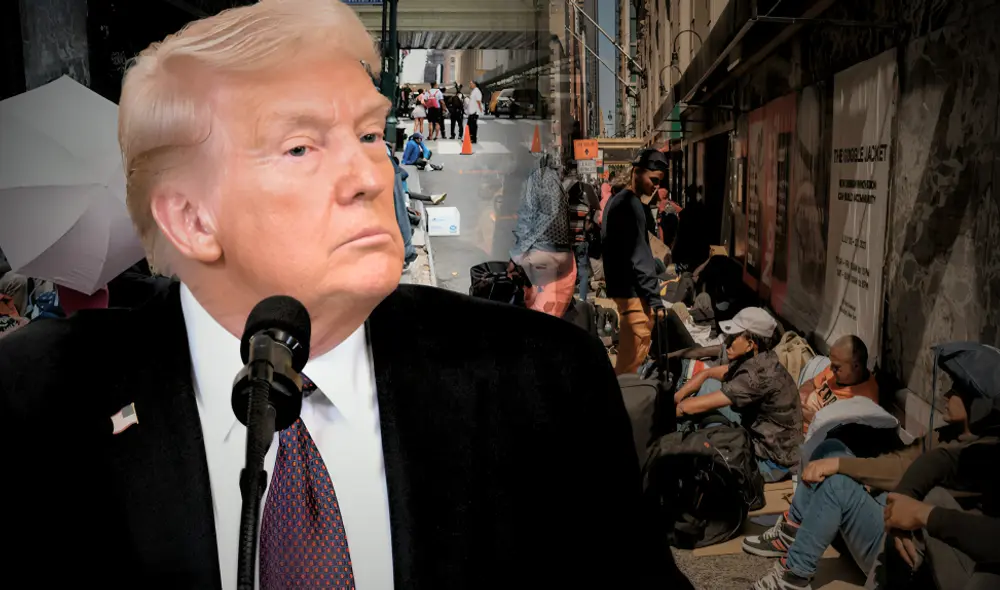 Donald Trump refuerza las deportaciones en ciudades santuario mientras varias localidades insisten en proteger a inmigrantes indocumentados. Foto: composición LR/AFP/Tiempo Latino Donald Trump refuerza las deportaciones en ciudades santuario mientras varias localidades insisten en proteger a inmigrantes indocumentados. Foto: composición LR/AFP/Tiempo Latino