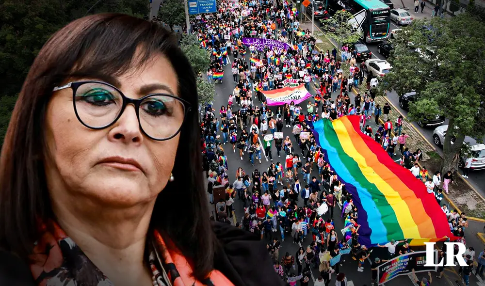 Milagros Jaúregui tuvo comentarios homofóbicos dentro de un evento del Congreso | Composición: Jazmín Ceras / Foto: LR.