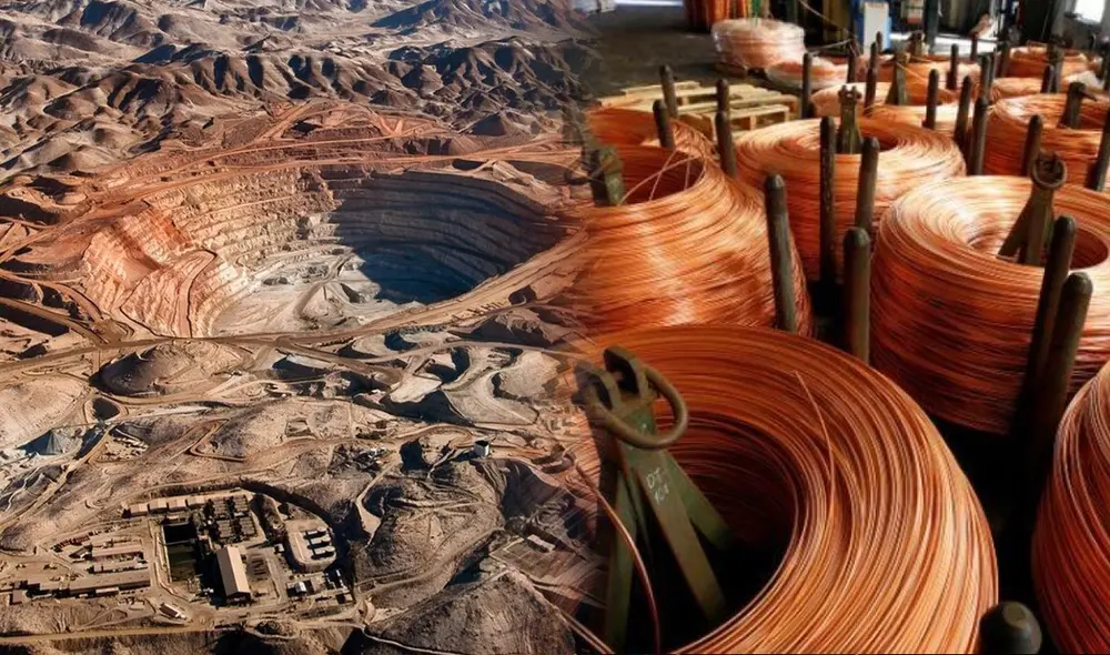 Chile posee un aproximado de 200 millones de toneladas de cobre. Foto: composición LR/difusión Chile posee un aproximado de 200 millones de toneladas de cobre. Foto: composición LR/difusión
