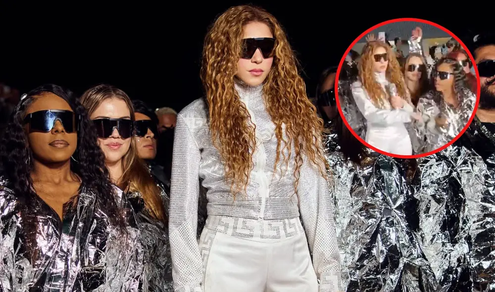 Shakira fascinó a Colombia, pero su gesto con una bailarina generó críticas. Foto: composición LR/X/bluradioco