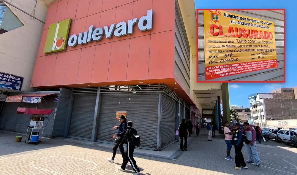 Centro comercial Boulevard no levantaron las observaciones hechas por la inspección anterior. Foto: composición LR/Emmanuel Moreno Centro comercial Boulevard no levantaron las observaciones hechas por la inspección anterior. Foto: composición LR/Emmanuel Moreno