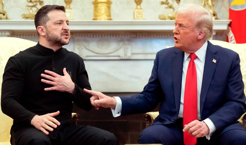 Tensión en la Casa Blanca: Trump critica enfoque de Zelensky sobre la paz con Rusia. Foto: El Mundo