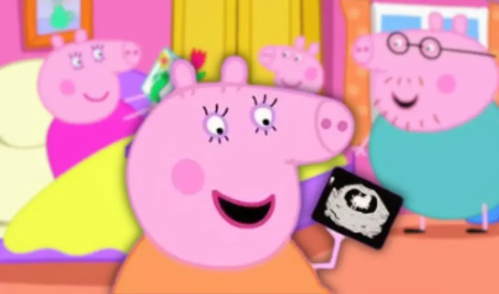 El nuevo integrante representa un giro en la trama. Foto: composición LR / Peppa Pig