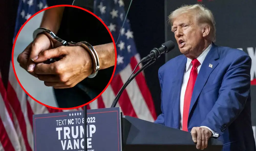 Donald Trump intensificó su campaña de deportación durante 2025. Foto: composición LR/EFE/Freepik