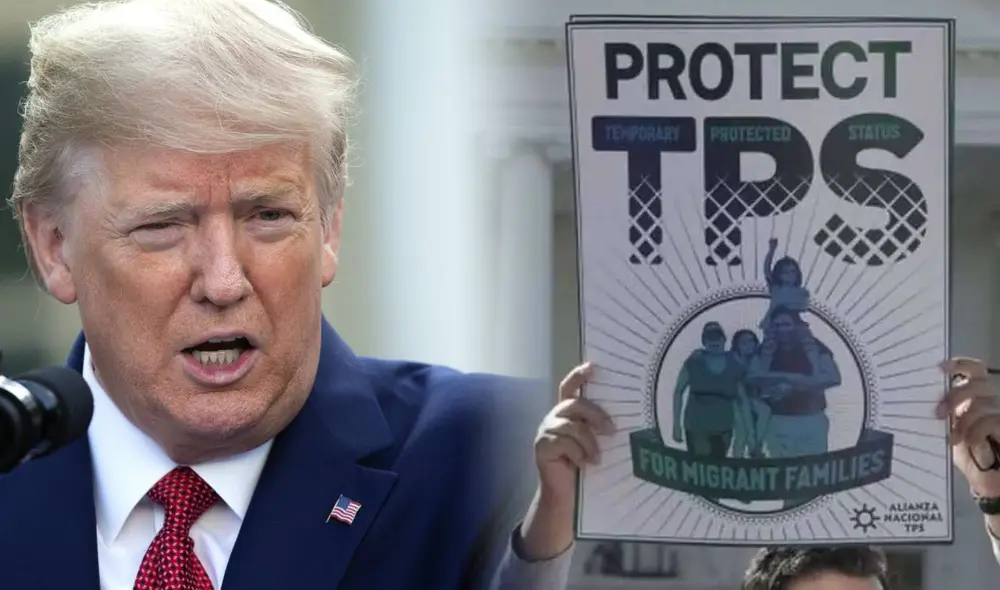 Donald Trump revocó la extensión del TPS para venezolanos y haitianos en 2025. Foto: composición LR/EFE/WP Donald Trump revocó la extensión del TPS para venezolanos y haitianos en 2025. Foto: composición LR/EFE/WP