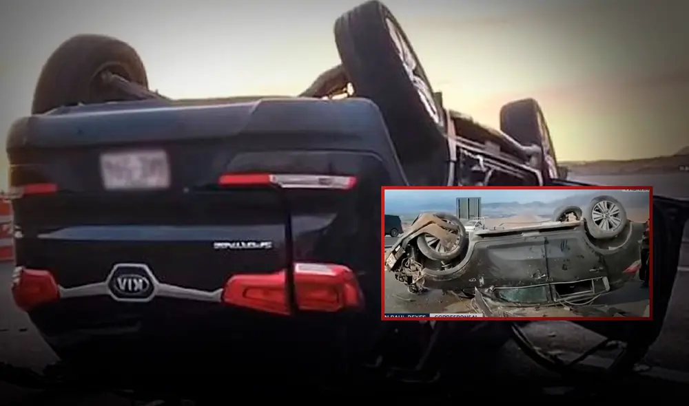 Las autoridades piden a los conductores tener mayor precaución a la hora de transitar por carreteras con condiciones adversas. Foto: Composición LR