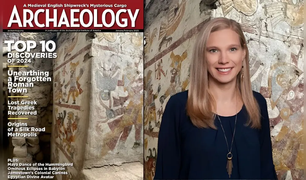 La Dra. Michele Koons lideró el importante descubrimiento en Perú. Foto: Composición LR/Archaeology Magazine/ Denver Museum of Nature & Science