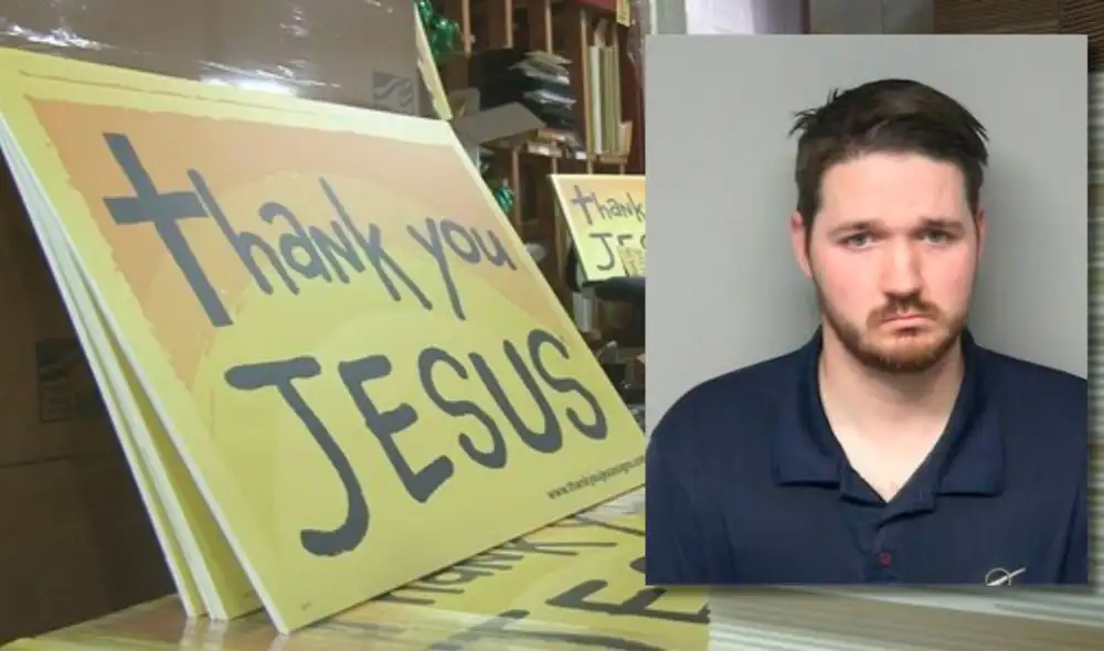 El miembro de la junta de Thank You Jesus estará en la corte el 19 de marzo. Foto: WFMY News 2. El miembro de la junta de Thank You Jesus estará en la corte el 19 de marzo. Foto: WFMY News 2.