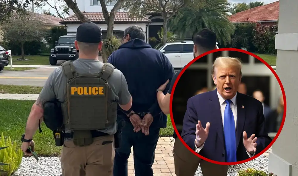 La administración de Donald Trump ha detenido a más de 20.000 inmigrantes indocumentados durante su primer mes como presidente de EE. UU. Foto: composición LR/EFE La administración de Donald Trump ha detenido a más de 20.000 inmigrantes indocumentados durante su primer mes como presidente de EE. UU. Foto: composición LR/EFE