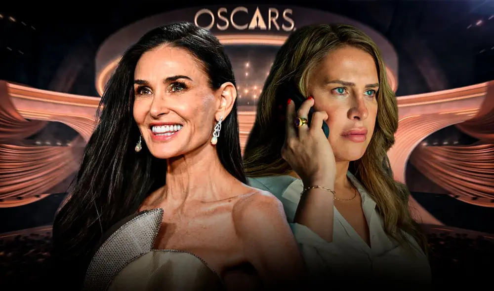 Demi Moore y Karla Sofía Gascón están entre las favoritas a Mejor Actriz en los Premios Oscar 2025. Foto: composición de Gerson Cardoso/LR/MUBI Demi Moore y Karla Sofía Gascón están entre las favoritas a Mejor Actriz en los Premios Oscar 2025. Foto: composición de Gerson Cardoso/LR/MUBI