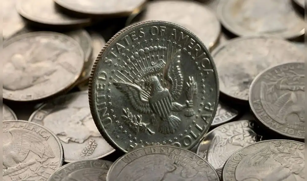 Algunas monedas de Estados Unidos con Cartwheel Effect podrían aumentar el valor comercial y como colección. Foto: Freepik