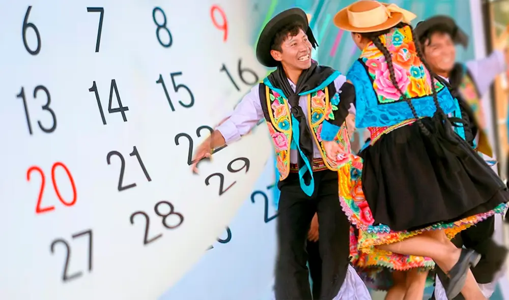 Peruanos disfrutarán del primer feriado largo en 2025. Foto: Composición LR/Andina.