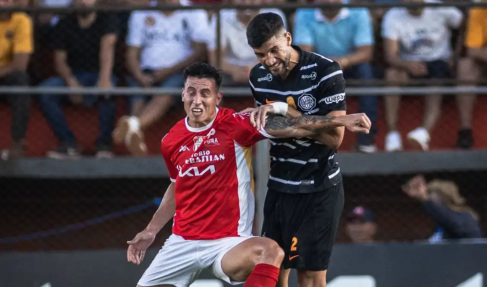 General Caballero recibió en el Estadio Ka'arendy a Olimpia. Foto: Olimpia