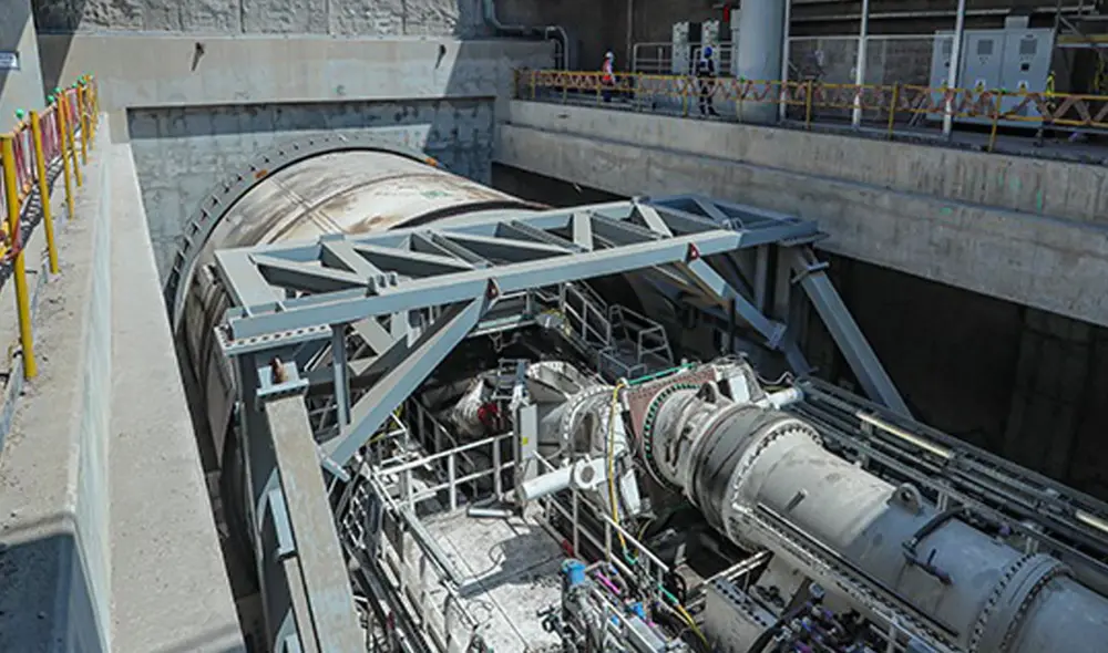 Este avance asegura la estabilidad necesaria en terrenos complejos. Foto: andina