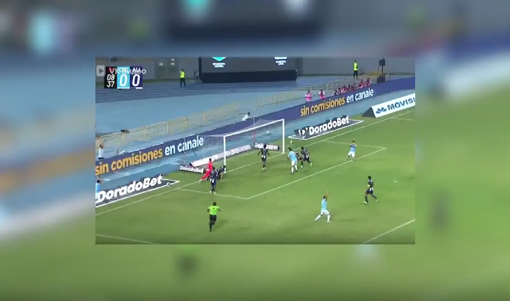 Sporting Cristal se impone parcialmente ante Alianza Lima en el Nacional. Foto: captura de L1 MAX