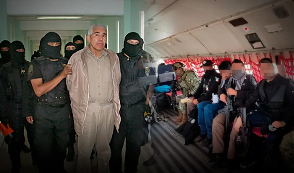 México extraditó a narcotraficantes hacia Estados Unidos, en una medida que causó revuelo. Foto: Composición LR