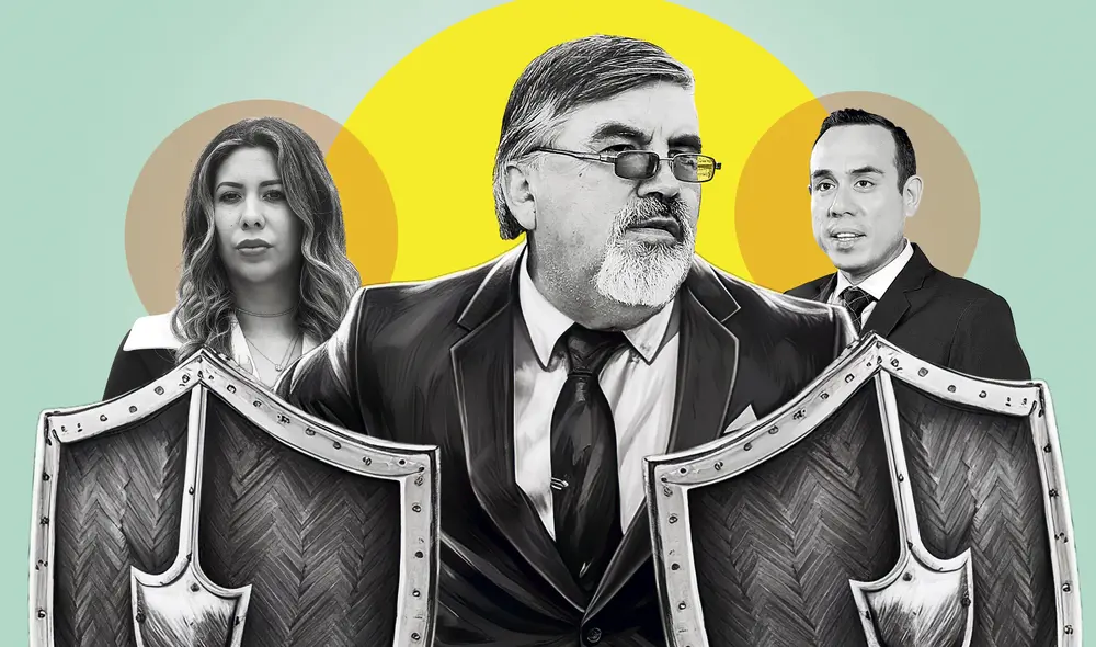 Alex Paredes es acusado de blindar a distintos congresistas desde la Comisión de Ética | Fotoilustración: Ana Ysusqui Alex Paredes es acusado de blindar a distintos congresistas desde la Comisión de Ética | Fotoilustración: Ana Ysusqui