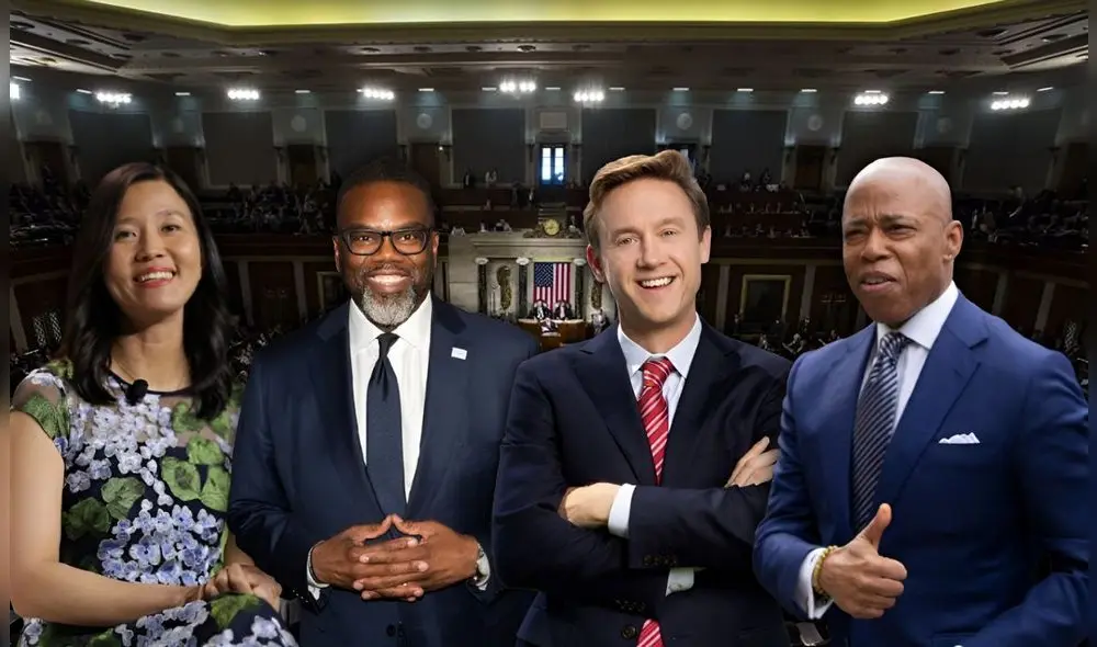 Las 'ciudades santuario' de Denver, Nueva York, Chicago y Boston preparan defensa para los inmigrantes en EE. UU. Foto: Composición LR/EFE/AFP/Biennial of the Americas