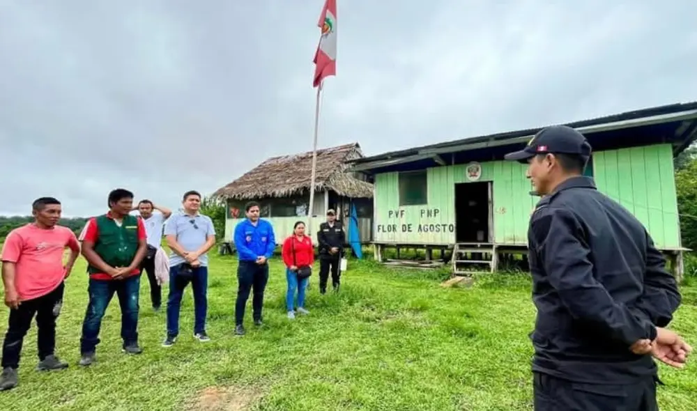 El personal del Puesto de Vigilancia Fronterizo de la PNP no puede salir en sus días de descanso ni recibir visitas por seguridad. Foto: LR