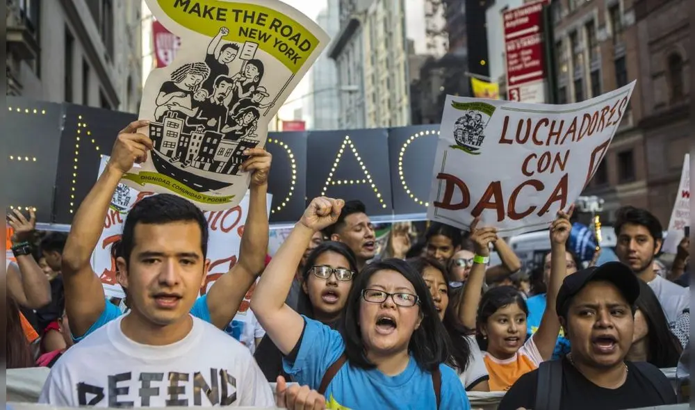 El programa DACA brinda protección a inmigrantes que llegaron a Estados Unidos desde niños. Foto: El Tiempo