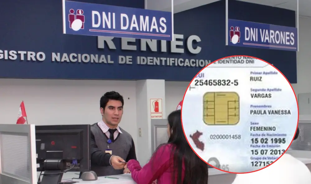 Con este chip, el DNIe garantiza autenticación segura y simplificada en plataformas en línea. Foto: composición LR/Andina/Reniec