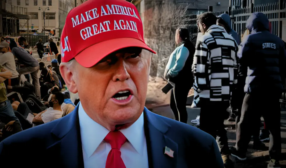 Ciudades santuario de Illinois, Ohio y Carolina del Norte siguen siendo un refugio para inmigrantes que buscan protegerse de las deportaciones de Donald Trump. Foto: composición LR/AFP/Tiempo Latino