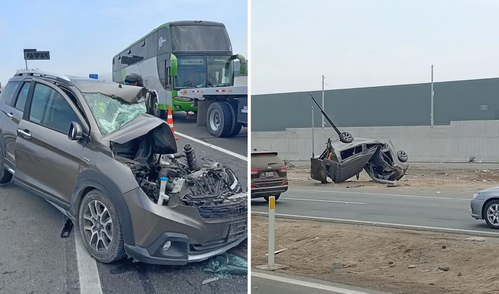 Accidente de tránsito. Foto: John Rodriguez