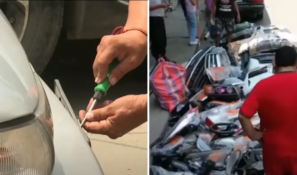 Estos grupos criminales utilizan falsos gestores para el trámite fraudulento de placas. Foto: captura/latina Estos grupos criminales utilizan falsos gestores para el trámite fraudulento de placas. Foto: captura/latina