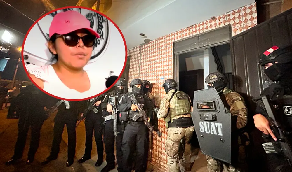 La víctima del secuestro contó que no tuvo reacción cuando vio entrar a la Policía Nacional para rescatarla. Foto: Composición LR La víctima del secuestro contó que no tuvo reacción cuando vio entrar a la Policía Nacional para rescatarla. Foto: Composición LR