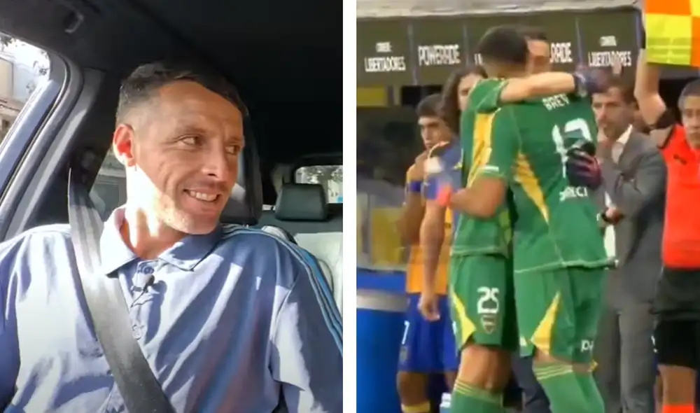 Pablo Lavandeira fue titular en el Alianza Lima vs Boca Juniors. Foto: composición LR/captura de 'Al Volante'/ESPN