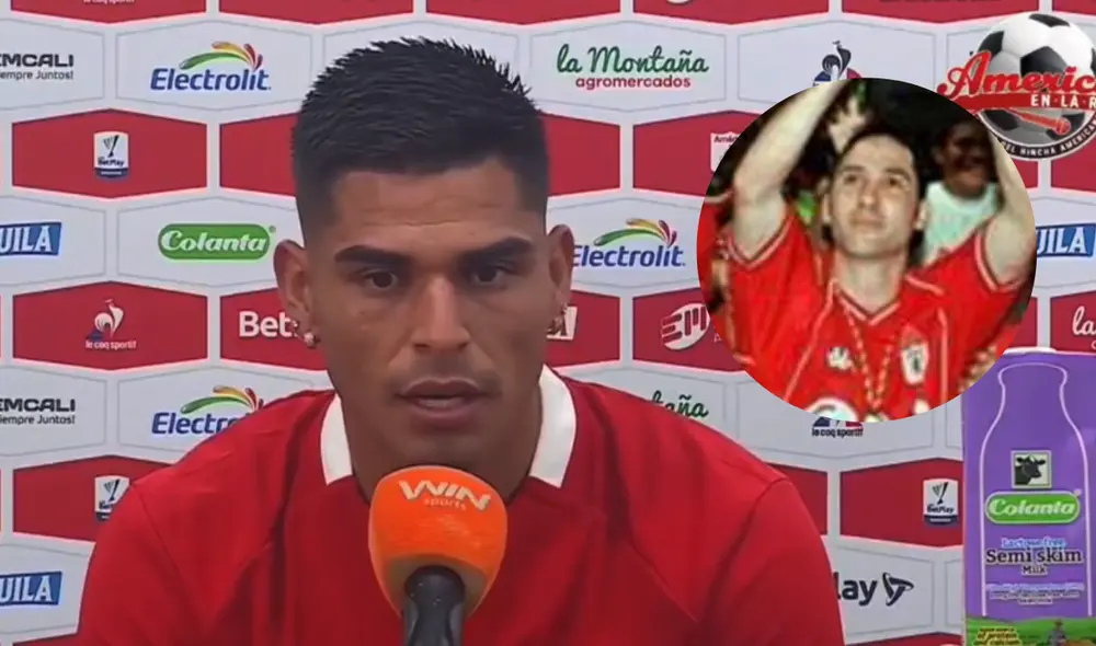 Luis Ramos llegó a América de Cali desde Cusco FC. Foto: composición LR/captura de DIMAYOR