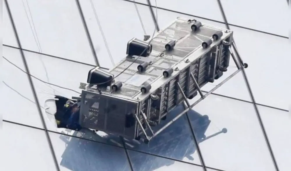 Bomberos salvaron a trabajadores atrapados en rascacielos de Nueva York. Foto: El Heraldo