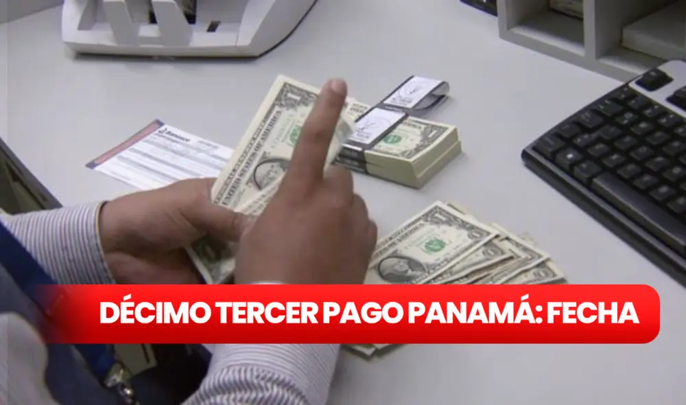 Los trabajadores del sector público en Panamá tienen una fecha de pago para el Décimo Tercer Mes. Foto: composición LR / X